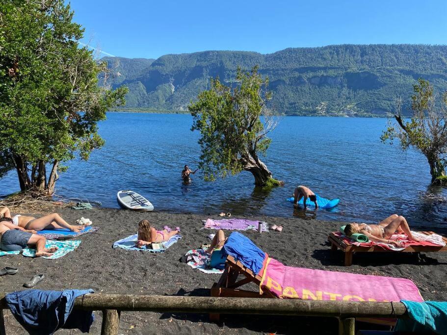 Gran Casa Orilla Playa,12 Personas,5 Dormitorios Coñaripe Exteriör bild