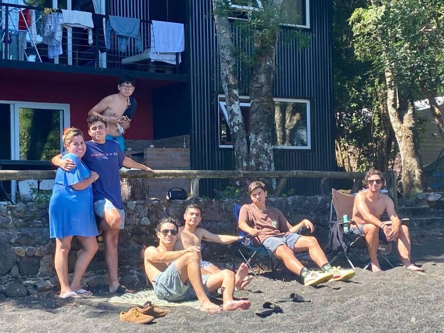 Gran Casa Orilla Playa,12 Personas,5 Dormitorios Coñaripe Exteriör bild